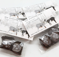 2 Piece Chocolate Covered Caramel Candy Gram