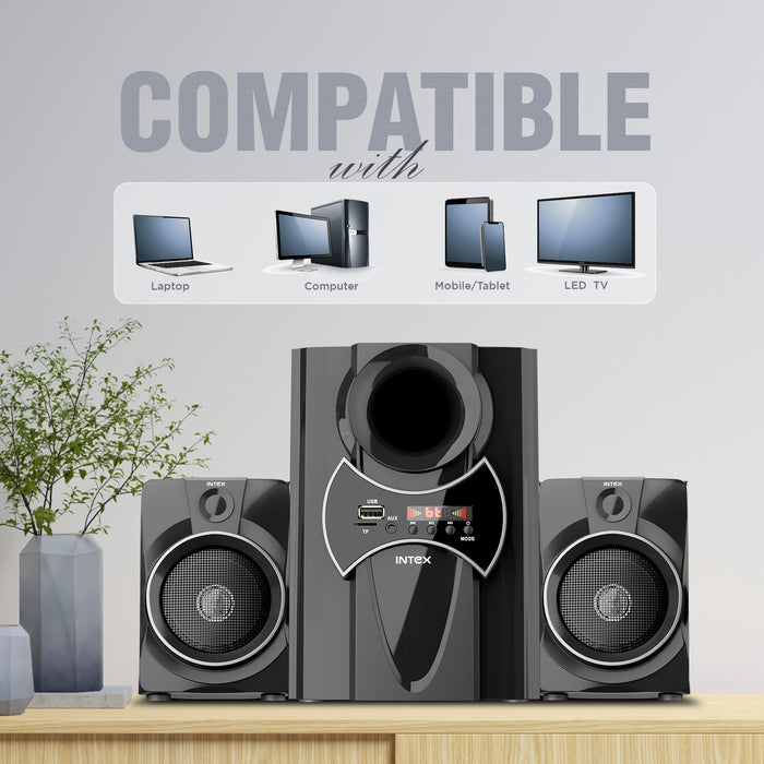 2100 Pro FMUB | 2.1 CH Multimedia Speaker