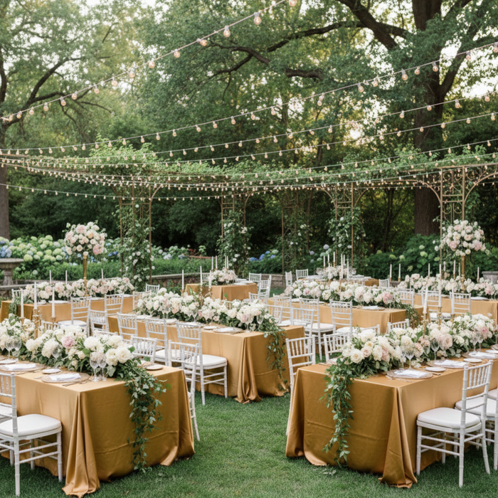 Outdoor Garden Reception