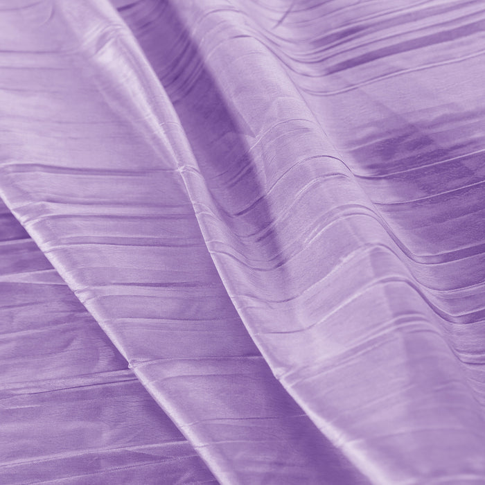 Accordion Crinkle Taffeta Lavender fabric close up