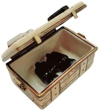 African Safari Adventure Set Limoges box shown from another angle