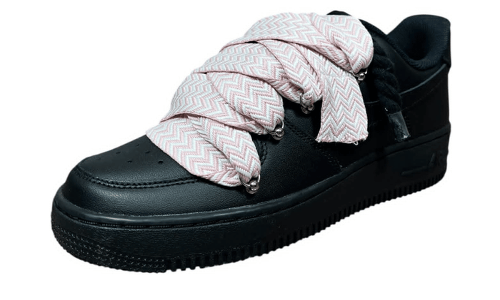 Nike Air Force 1 Black White Pink Rope Lanvin NIKE Air Force 1