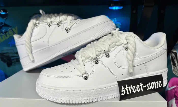 Nike Air force 1 Double Rope Laces White NIKE Air Force 1
