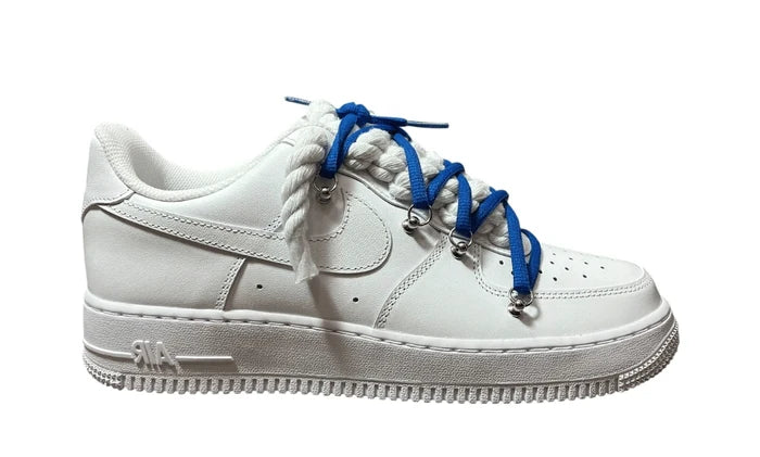 Nike Air force 1 Double Rope Laces White/Navy NIKE Air Force 1