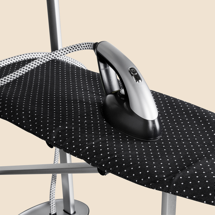 All-In-1 Garment Steamer with Built-In Iron Board