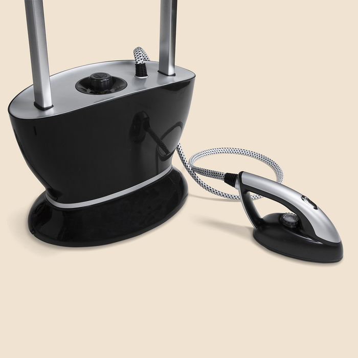 All-In-1 Garment Steamer with Built-In Iron Board
