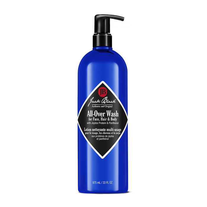 Jack Black All-Over Wash for Face, Hair & Body - 33 oz