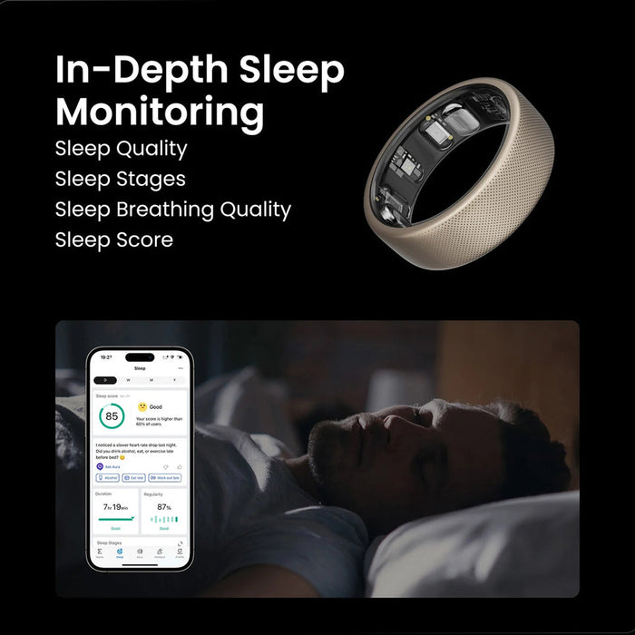 Amazfit Helio Size 8 Smart Ring - Titanium | 146-W2321GL1N from Amazfit - DID Electrical