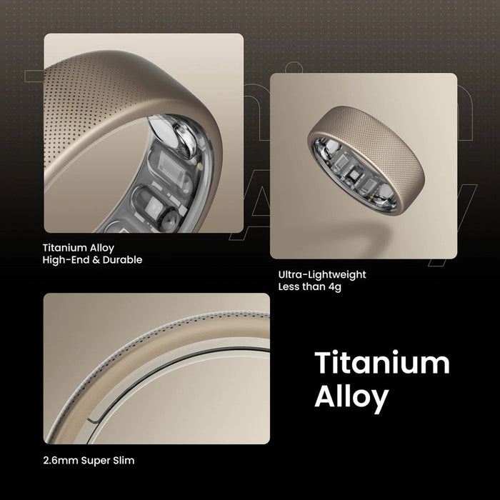 Amazfit Helio Size 8 Smart Ring - Titanium | 146-W2321GL1N from Amazfit - DID Electrical