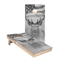 American Flag Antlers Star Cornhole Boards, - American Cornhole Association