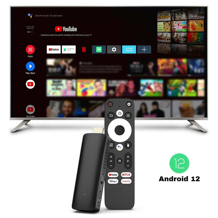 Android 12 4K Smart TV Stick – Black | 035318 from Android - DID Electrical