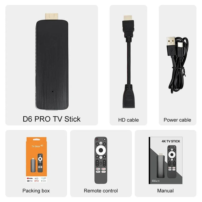 Android 12 4K Smart TV Stick – Black | 035318 from Android - DID Electrical