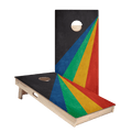 Angled Stripes Star Cornhole Boards - ACA - 000302 | American Cornhole Association