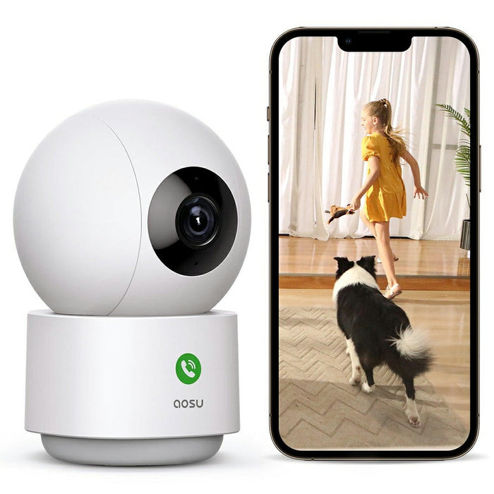 Aosu P1 Pro Indoor Camera - White | c2p from Aosu - DID Electrical