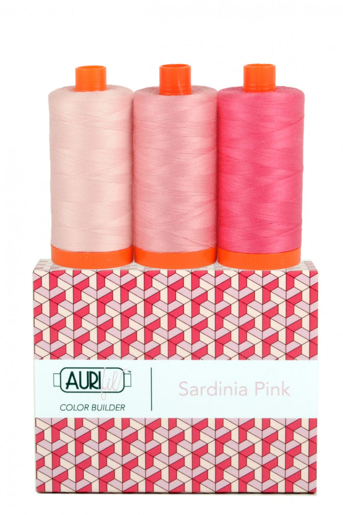 Aurifil Color Builder 50 WT 3 spools