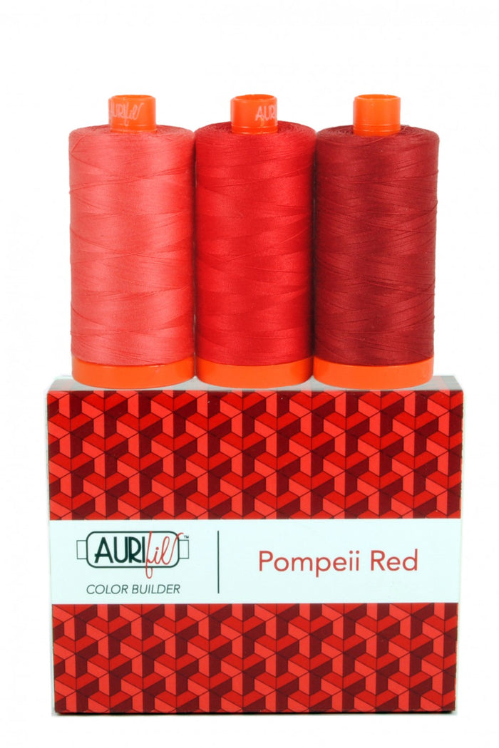 Aurifil Color Builder 50 WT 3 spools