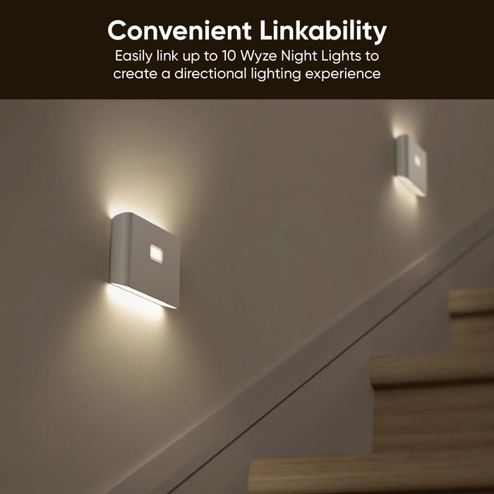 Wyze Night Light - Motion-Activated Soft Light - Connected Home - Illuminate the Night - B-Grade
