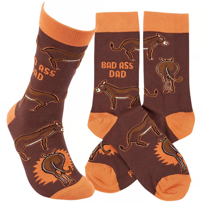 Bad Ass Dad Socks