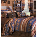 Badlands Blue Southwest Euro Sham - Your Western Decor