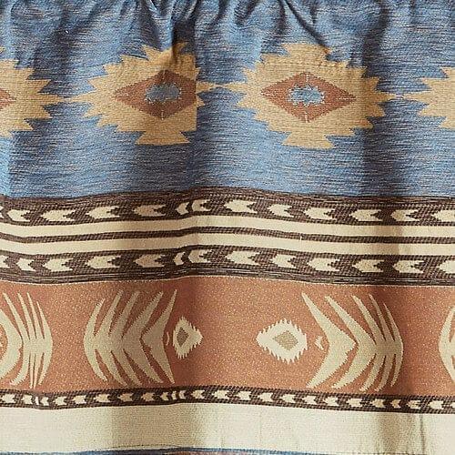Badlands Blue Southwest Shower Curtain - Your Western Decor