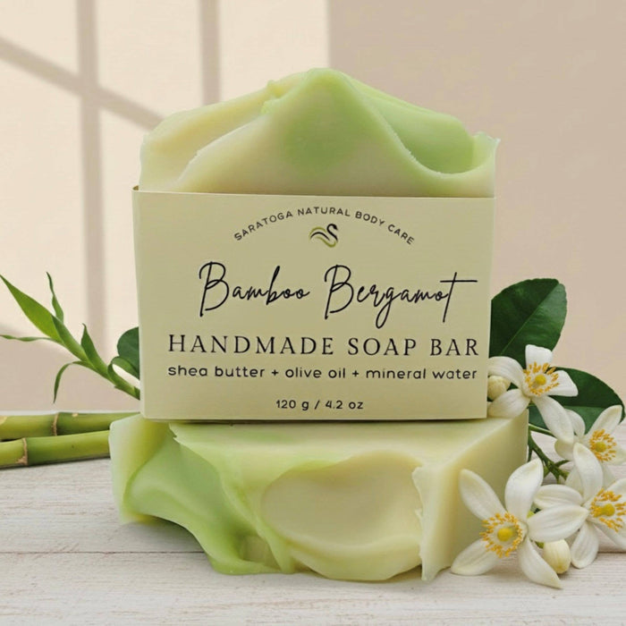 Bamboo Bergamot Handmade Soap Bar (Vegan)