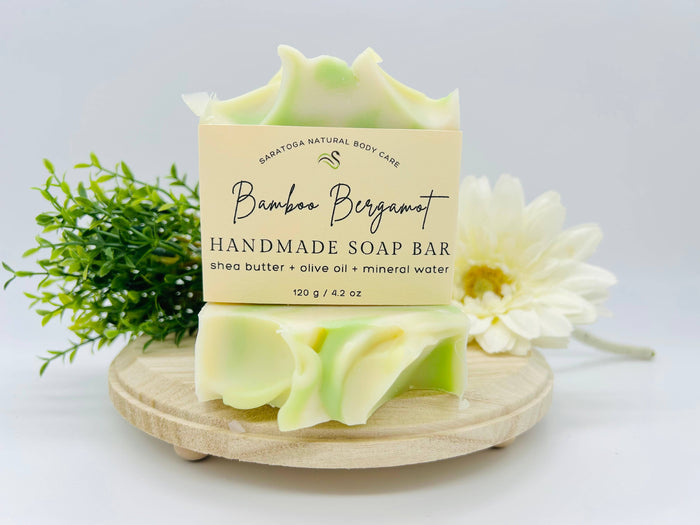 Bamboo Bergamot Handmade Soap Bar (Vegan)
