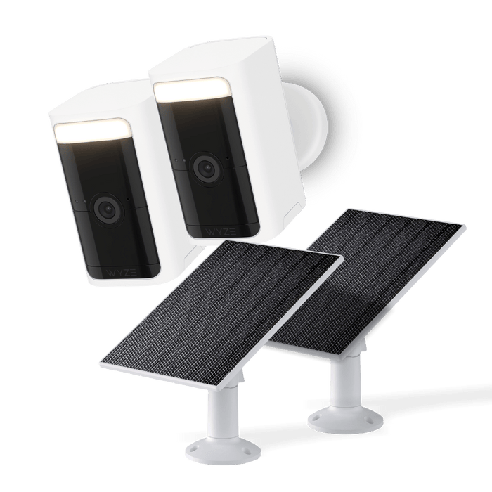 With Solar Panel / 2-Pack