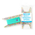 Binding Spool Teal, Pink and G