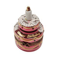 Birthday Cake Limoges box, hand-painted porcelain made in France