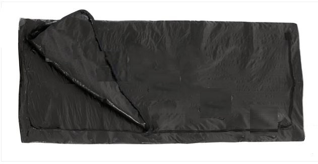 BLACK CHLORINE-FREE BODY BAG