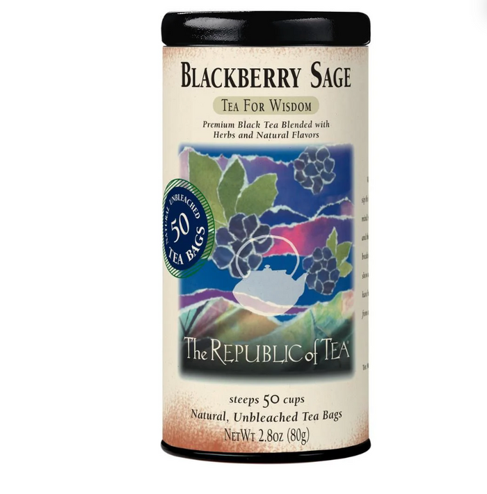 Blackberry Sage Black Tea - The Republic of Tea