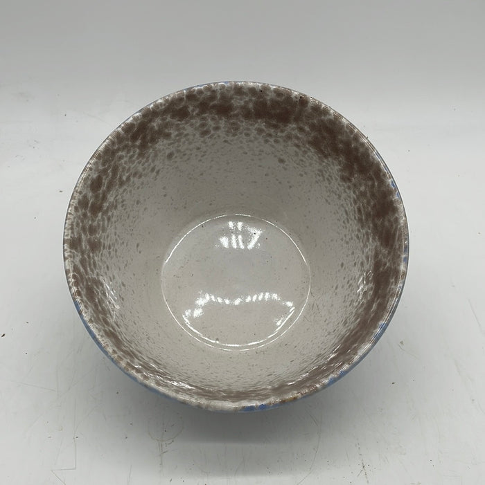 Blue Glazed Pottery Bowl
