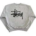 Bluza Stussy Crewneck Basic Logo Grey M STUSSY Bluzy