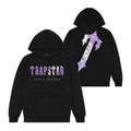 Bluza Trapstar Decoded Paisley Monochrome Edition Hoodie Purple TRAPSTAR Bluzy