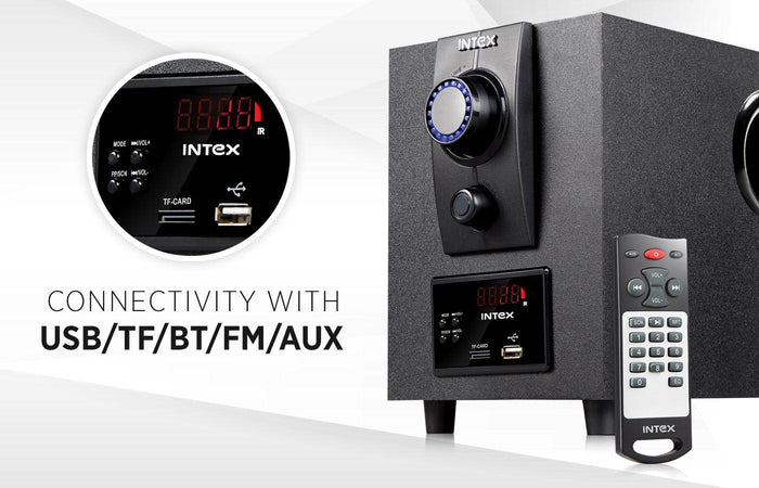 Boom 1666 TUFB 2.1 Speaker - Intex Technologies
