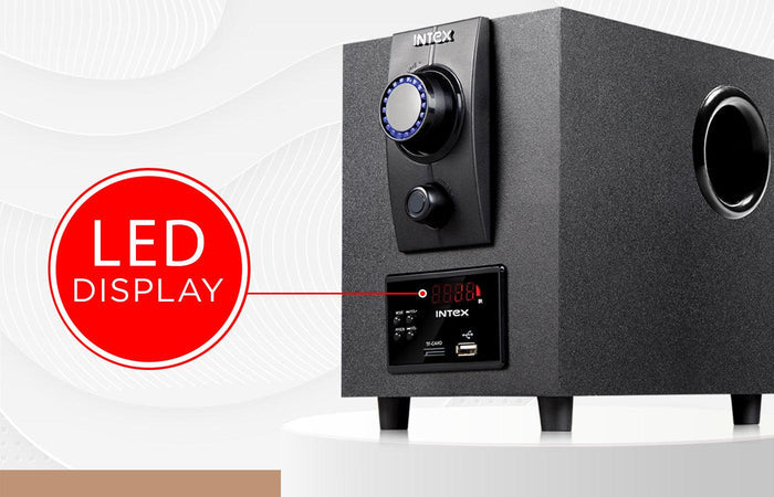 Boom 1666 TUFB 2.1 Speaker - Intex Technologies