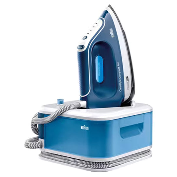 Braun CareStyle Compact Pro Steam Generator Iron - Blue | IS2565BL from Braun - DID Electrical