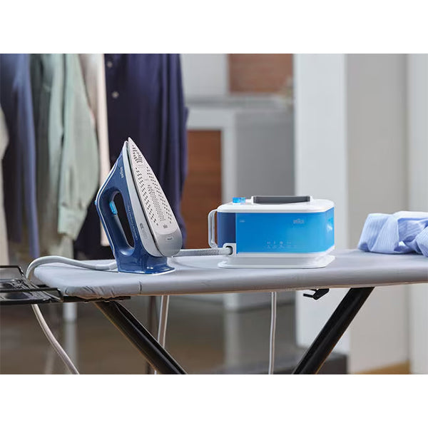 Braun CareStyle Compact Pro Steam Generator Iron - Blue | IS2565BL from Braun - DID Electrical