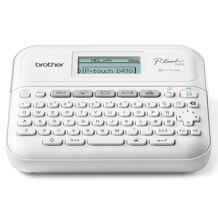 Brother Professional Desktop Label Printer | PTD410 from Brother - DID Electrical