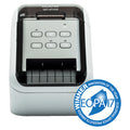 Brother Wireless High-Speed Label Printer - Glossy Black & White | QL810W from Brother - DID Electrical
