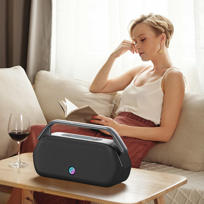 Bugani Boost Max Portable Bluetooth Speaker - Black | 221091-02 from Bugani - DID Electrical