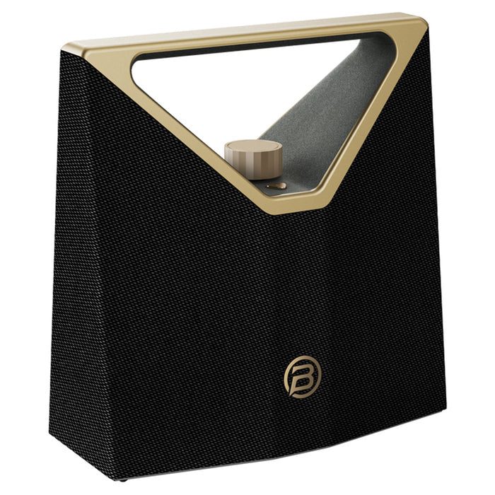 Bugani Brief Plus Portable Bluetooth Speaker - Black & Gold | 221093-02 from Bugani - DID Electrical