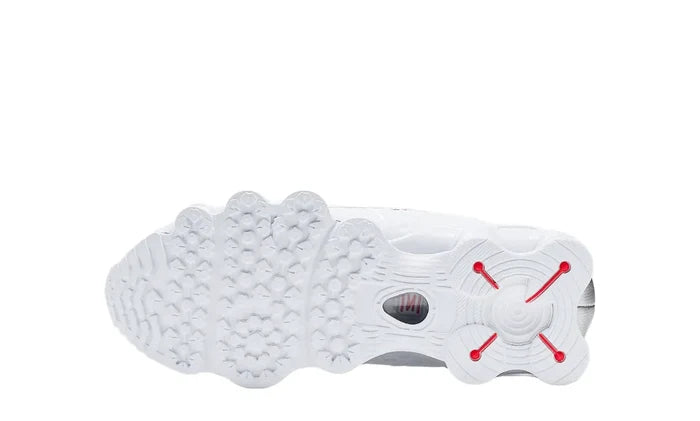 Buty Nike Shox TL White Metallic Silver Max Orange NIKE Shox