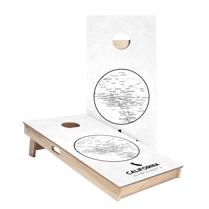 California State Map Star Cornhole Boards, - American Cornhole Association