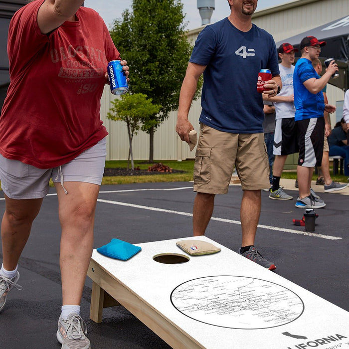 California State Map Star Cornhole Boards, - American Cornhole Association