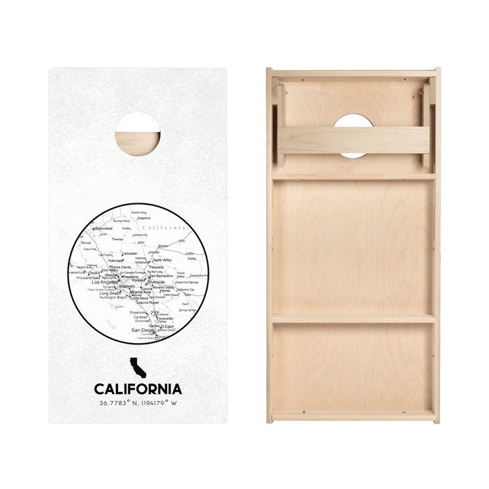 California State Map Star Cornhole Boards, - American Cornhole Association