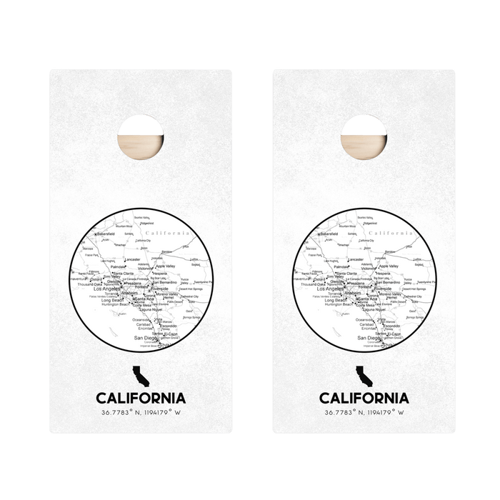 California State Map Star Cornhole Boards, - American Cornhole Association