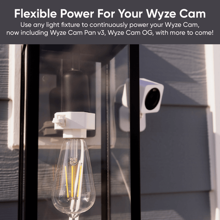 Flexible power for your Wyze Cam.