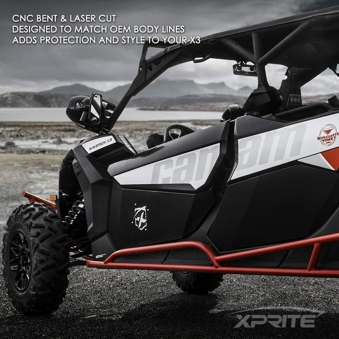 Can-Am Maverick X3 Max Aluminum Lower Door Panels Insert