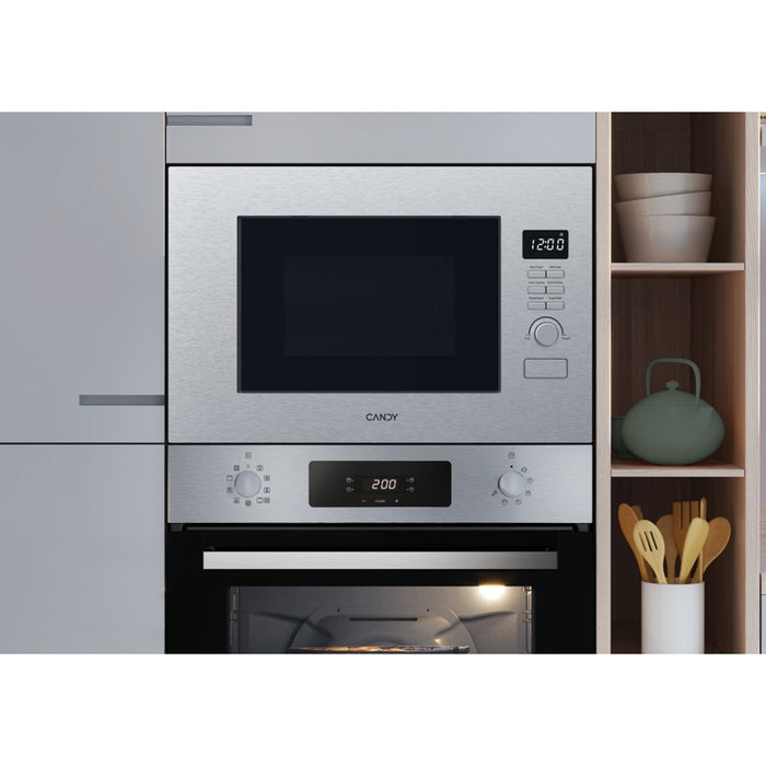 Candy 20L Built-In Combi Microwave - Stainless Steel | CA38FL7NWBXUK from Candy - DID Electrical